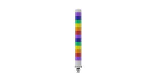 PC-80NSWRAINBOW;  800xØ80mm - white - RAINBOW TAPE