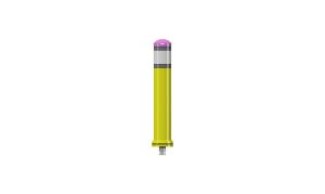 PENCIL PC-80LSY;  800xØ130mm - Yellow