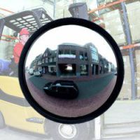 Industrial Mirror Acrylic 360° 60 cm, bracket 48-90 mm