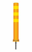 PC-65NSERY; 650xØ80mm - orange - tape yellow