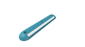 Pole Cone® Seperator 700x150mm blue/white incl. bevestiging Pole Cone® Seperator 700x150mm blue/white incl. bevestiging